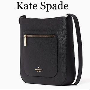 Kate Spade Leila Top Zip Crossbody Black